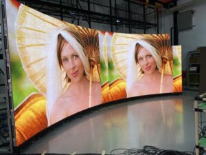 Curve Video Wall Rental